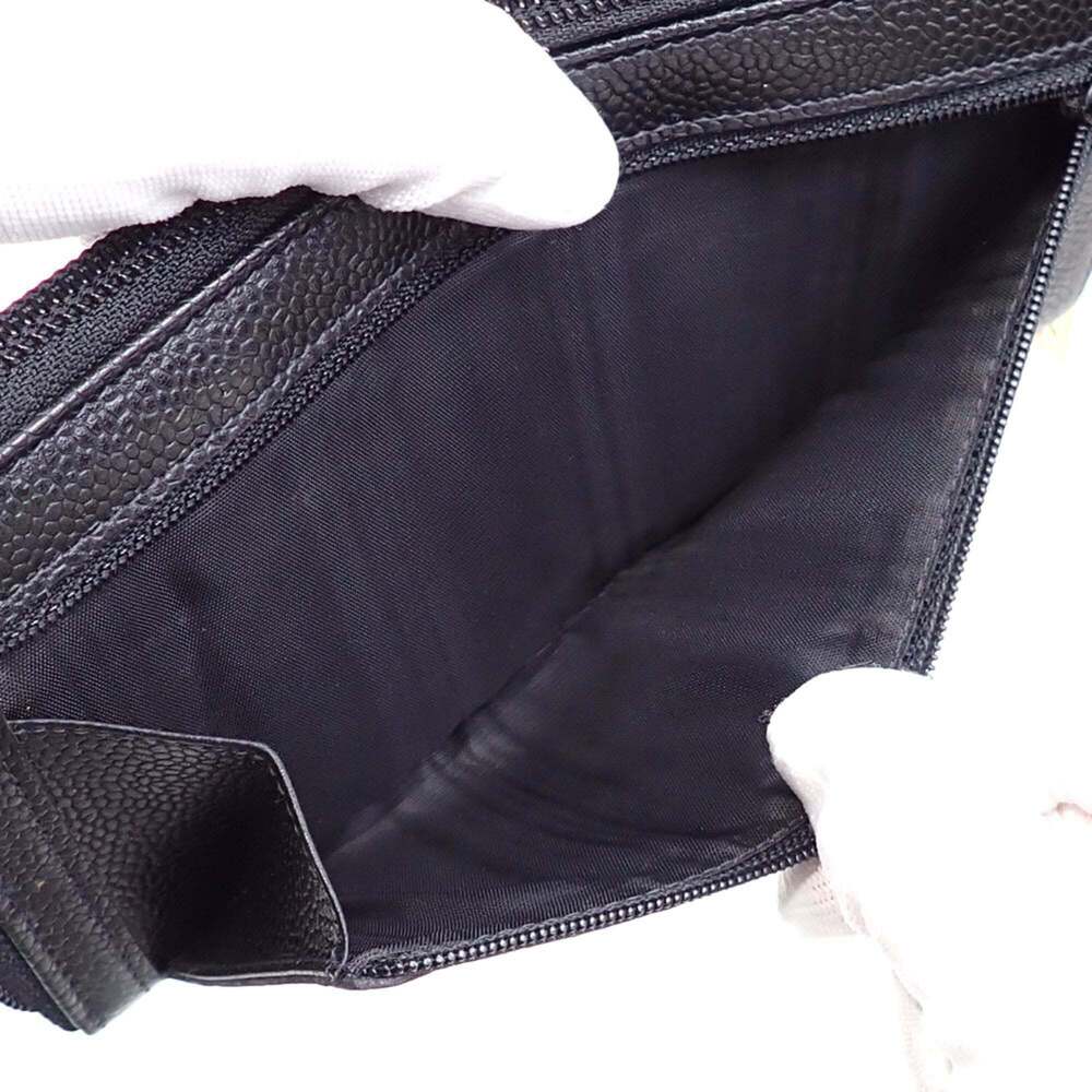 CHANEL Black Logo Wallet - Picture 4 of 8